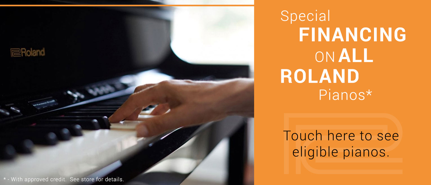 Special Financing Offer on Roland